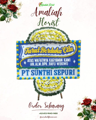 Papan Bunga Duka di Sungai Harapan